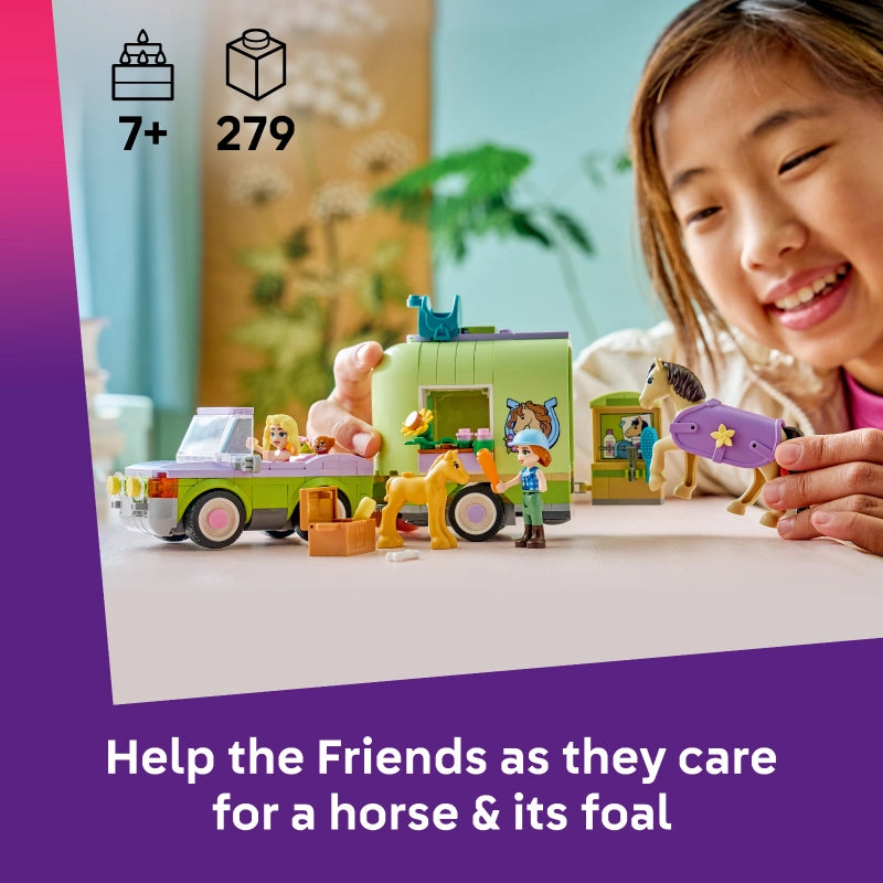 Lego - Horse & Baby Foal Trailer 279 Pcs 7Y+ — BambiniJO Jordan