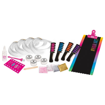 Cra-Z-Art - Shimmer 'n Sparkle Color FX Hair Extensions Studio | 8Y+