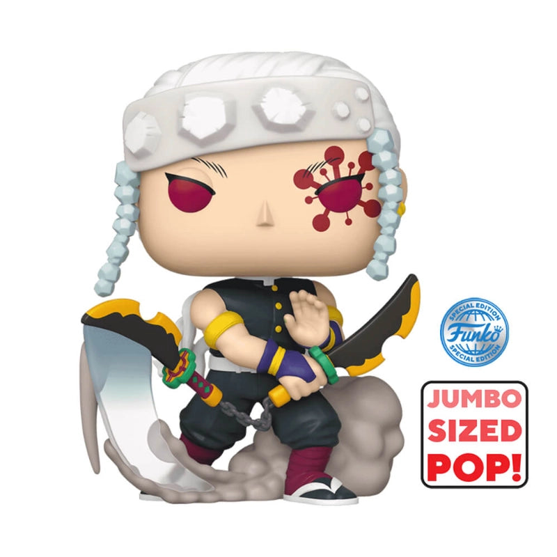 Funko - Pop Jumbo! Animation: Demon Slayer S2- Tengen | 3Y+ Funko - Pop Jumbo! Animation: Demon Slayer S2- Tengen | 3Y+