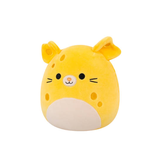 Squishmallows Medium Plush 12" Amelia the Yellow Cheese Mouse with Light Yellow Belly | 1-6Y — BambiniJO Jordan