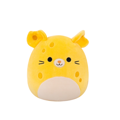 Squishmallows - Medium Plush 12" Amelia the Yellow Cheese Mouse with Light Yellow Belly | 1-6Y