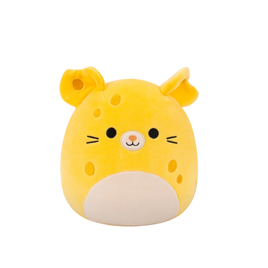 Squishmallows - Medium Plush 12" Amelia the Yellow Cheese Mouse with Light Yellow Belly | 1-6Y