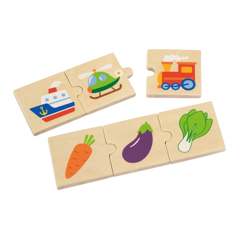 Viga - Categorizing Wooden Puzzle Set | 18M+ Viga - Categorizing Wooden Puzzle Set | 18M+