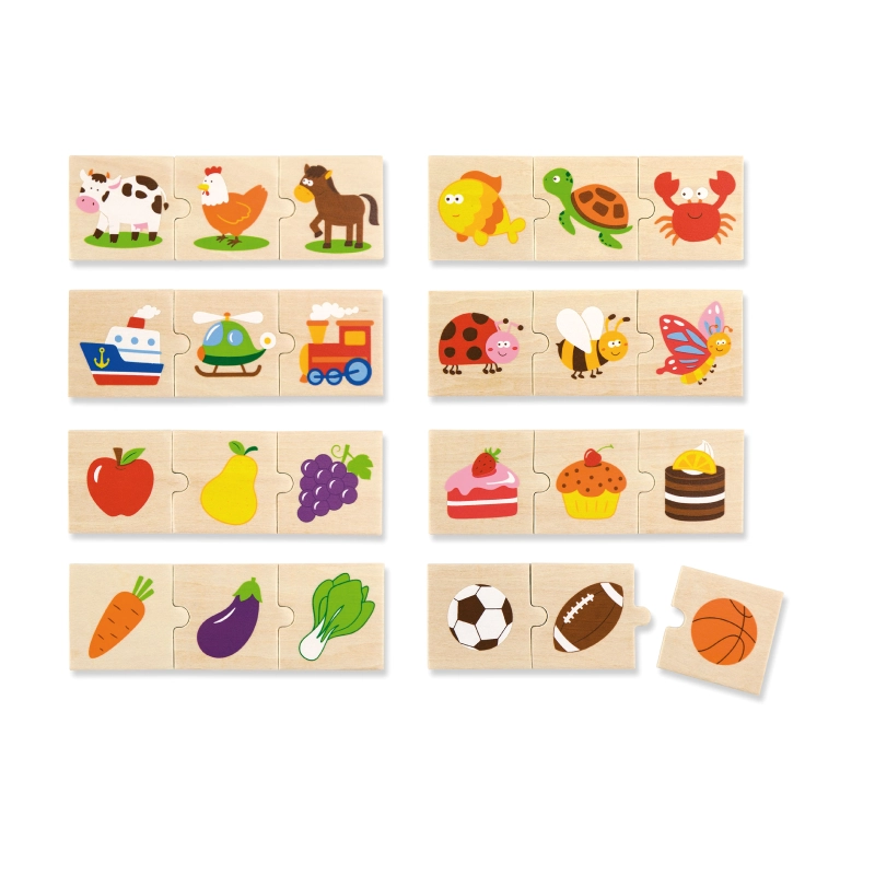 Viga - Categorizing Wooden Puzzle Set | 18M+ Viga - Categorizing Wooden Puzzle Set | 18M+