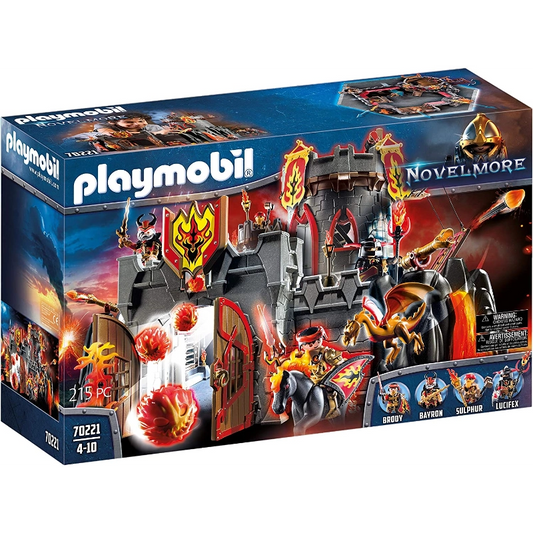 Playmobil - Burnham Raiders Fortress- 215 Pcs | 4Y+