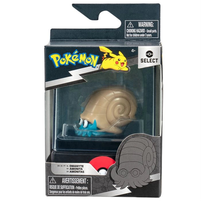 Pokemon - Select Figure with Case- Omanyte | 4Y+