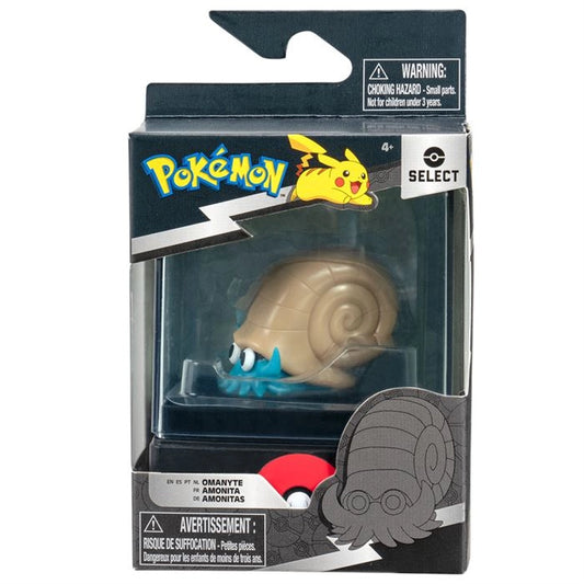 Pokemon - Select Figure with Case- Omanyte | 4Y+