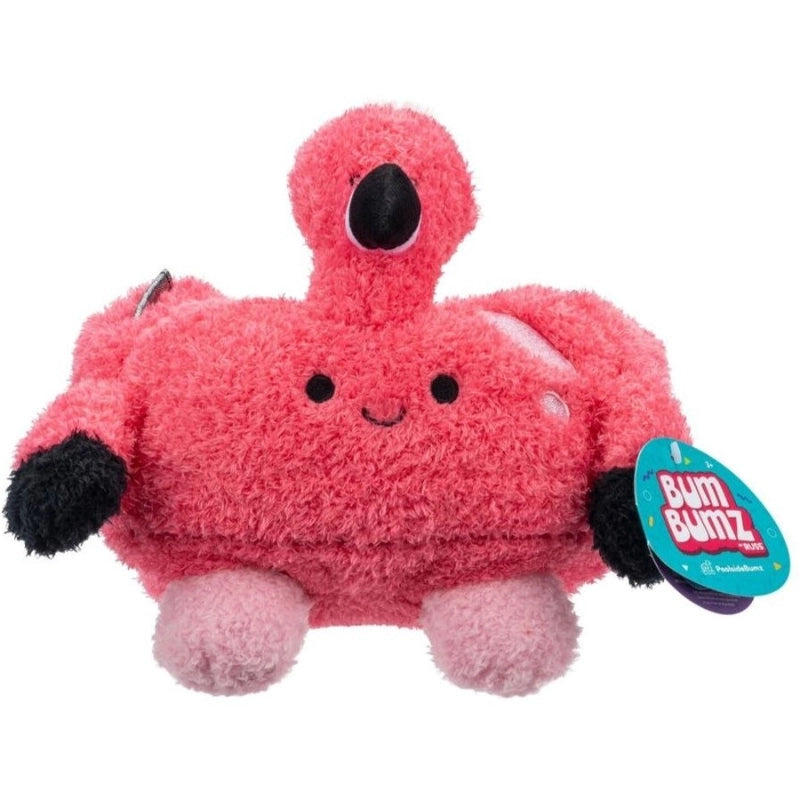 BumBumz - PoolsideBumz Tamara the Flamingo Tube 7.5" Plush | 3Y+