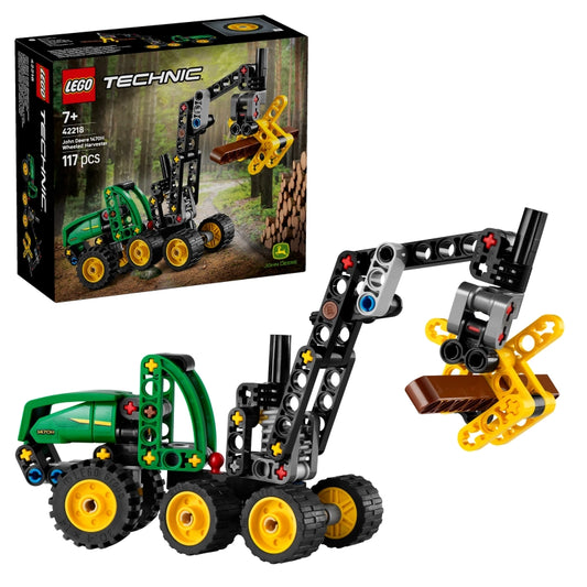 Lego - John Deere 1470H Wheeled Harvester 117 Pcs 7Y+ — BambiniJO Jordan