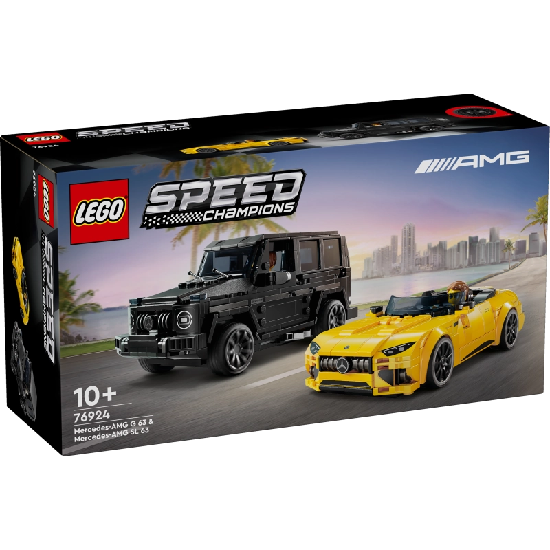 Lego - Mercedes-AMG G 63 & Mercedes-AMG SL 63 808 Pcs 10Y+ — BambiniJO Jordan