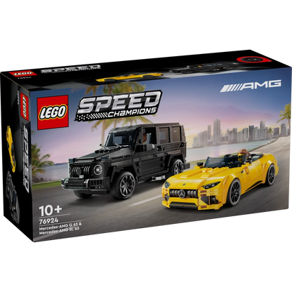 Lego - Mercedes-AMG G 63 & Mercedes-AMG SL 63 808 Pcs 10Y+ — BambiniJO Jordan