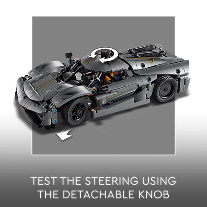 Lego - Koenigsegg Jesko Absolut Gray Hypercar 801 Pcs 10Y+ — BambiniJO Jordan