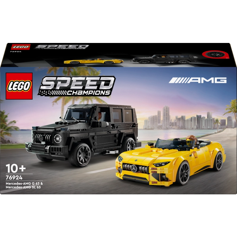 Lego - Mercedes-AMG G 63 & Mercedes-AMG SL 63 808 Pcs 10Y+ — BambiniJO Jordan