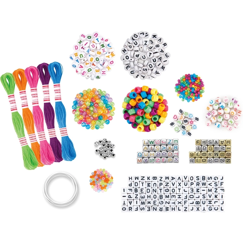 Cra-Z-Art - Shimmer 'n Sparkle Make Your Own ABC Fashion Beads | 6Y+