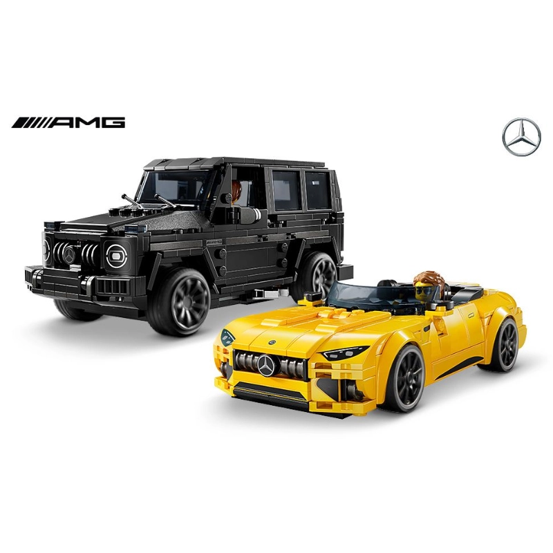 Lego - Mercedes-AMG G 63 & Mercedes-AMG SL 63 808 Pcs 10Y+ — BambiniJO Jordan