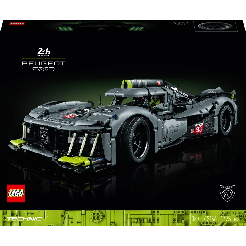 Lego - Peugeot 9x8 24H Le Mans Hybrid Hypercar 1775 Pcs 18Y+ — BambiniJO Jordan