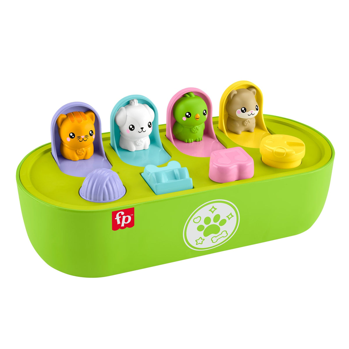 Fisher-Price Pets fine motor pop-up baby activity toy