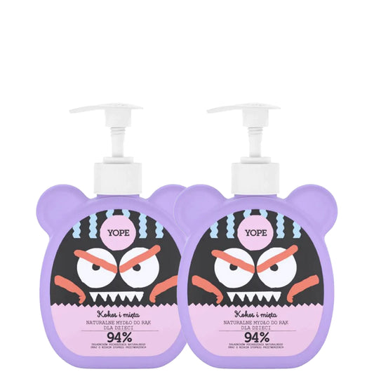 YOPE KIDS Natural Hand Soap Coconut & Mint 400ml - BUY 1 GET 1 Free