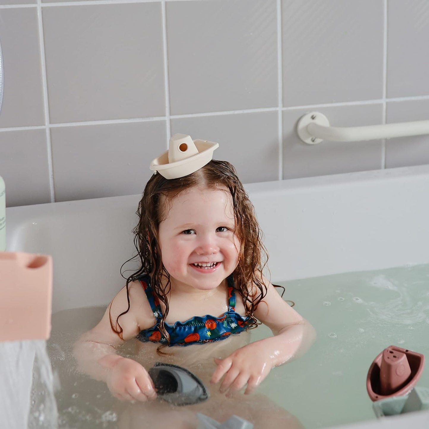 Mushie - Bath Boats | Rustic