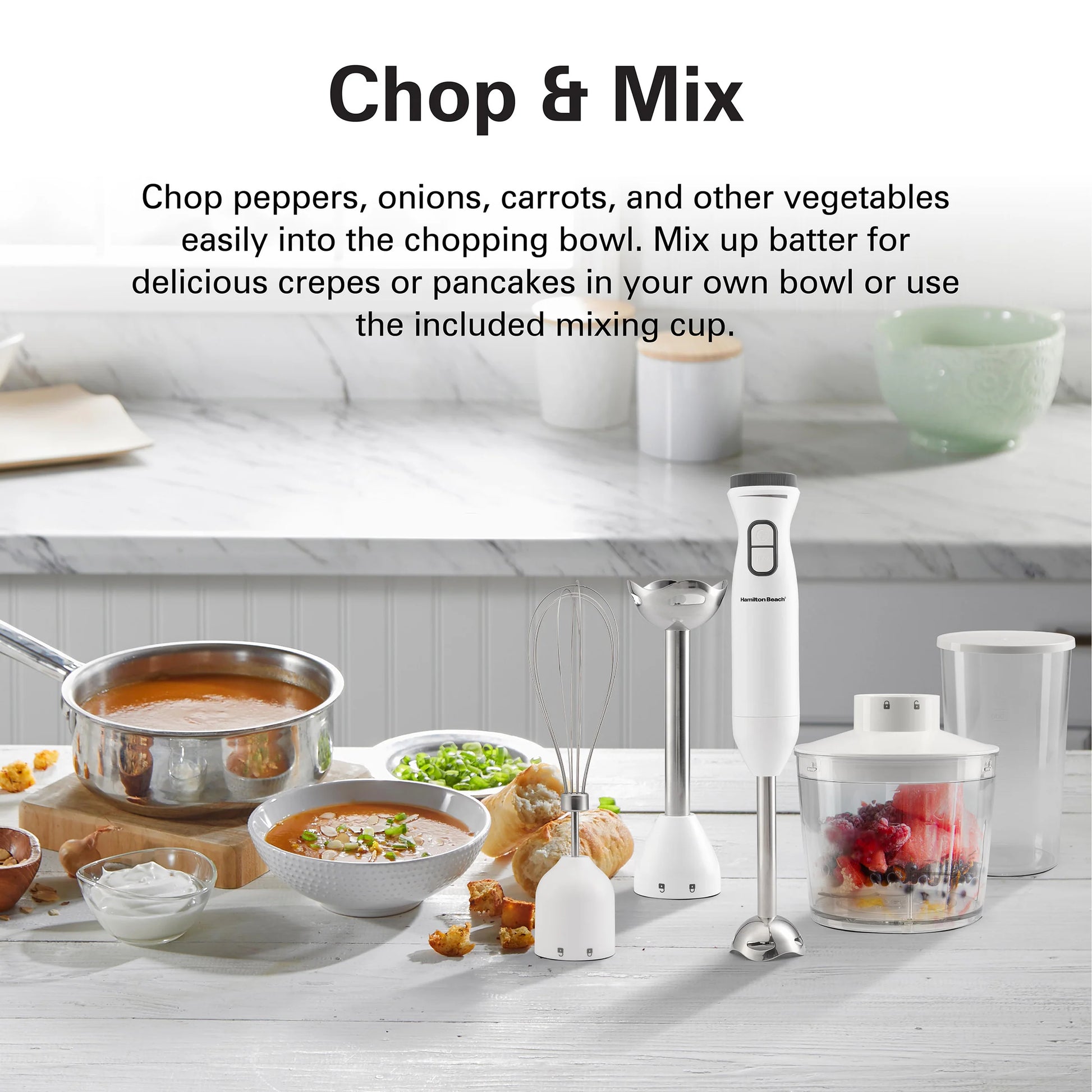 Hamilton Beach - Turbo Boost Hand Blender 600W Hamilton Beach - Turbo Boost Hand Blender 600W