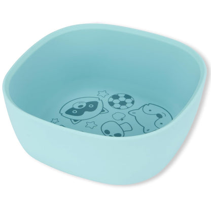 Skip Hop - Squad Silicone Bowl | Blue