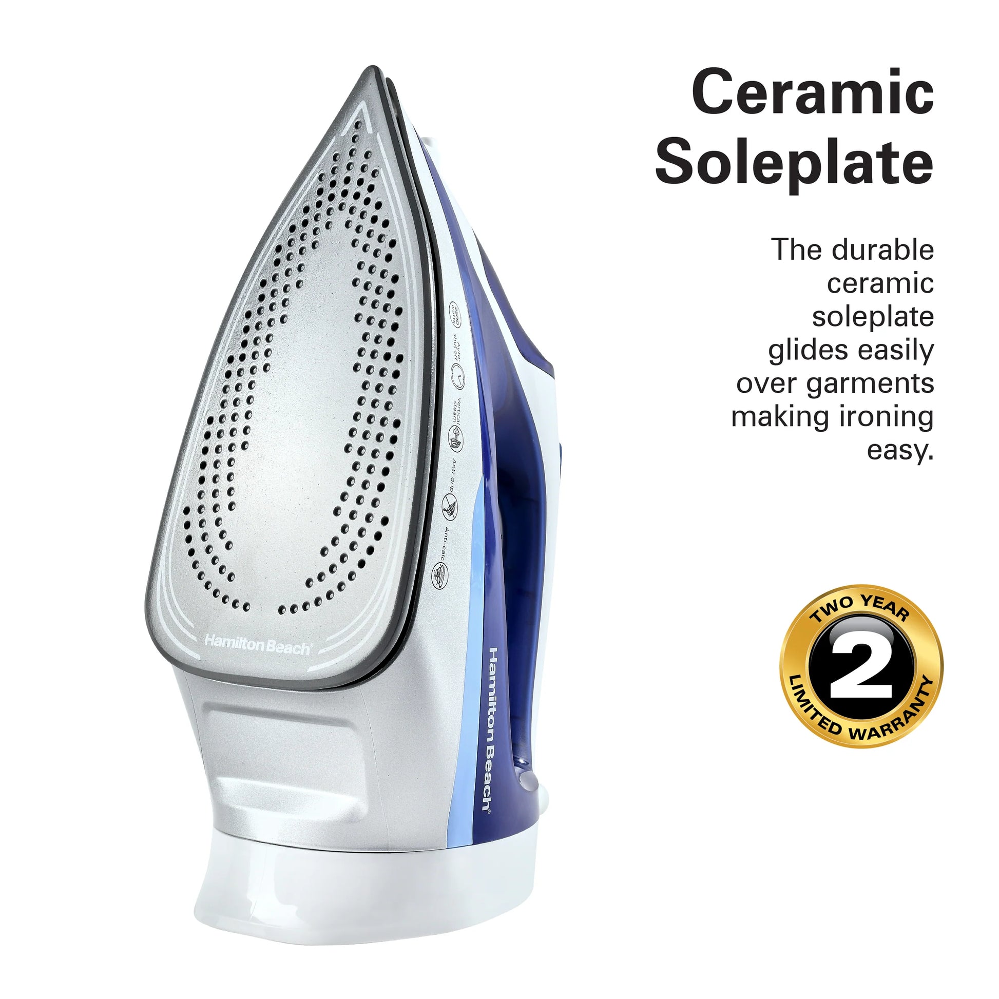 Hamilton Beach - Steam Iron Ceramic 2500W Hamilton Beach - Steam Iron Ceramic 2500W