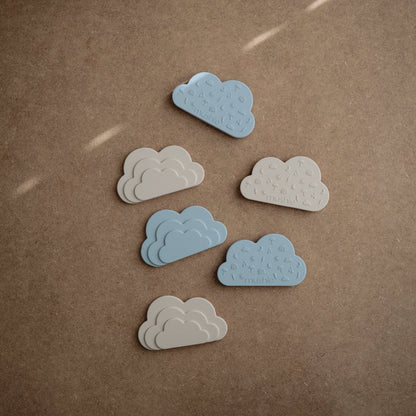 MUSHIE - Silicone Cloud Teether | Shifting Sand