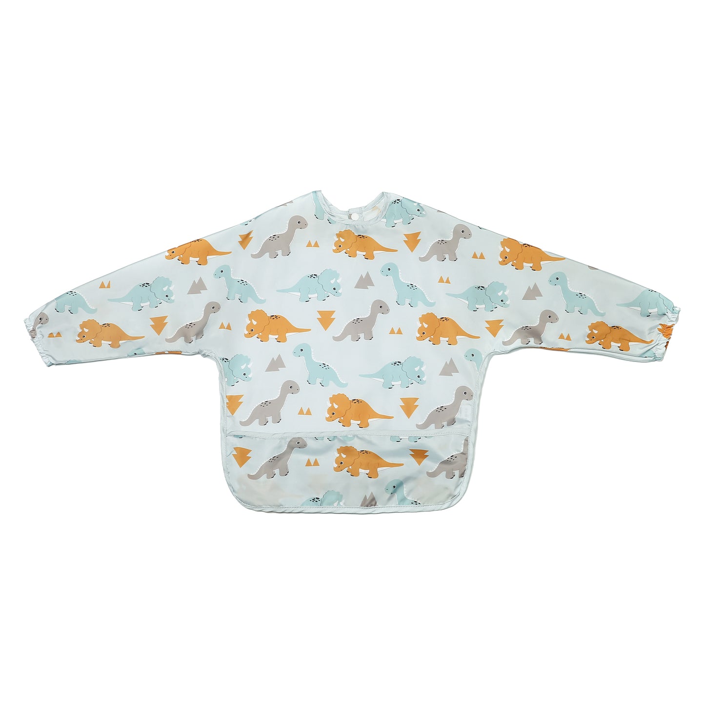Babyccino - Long Sleeve Bib | Dinosaur