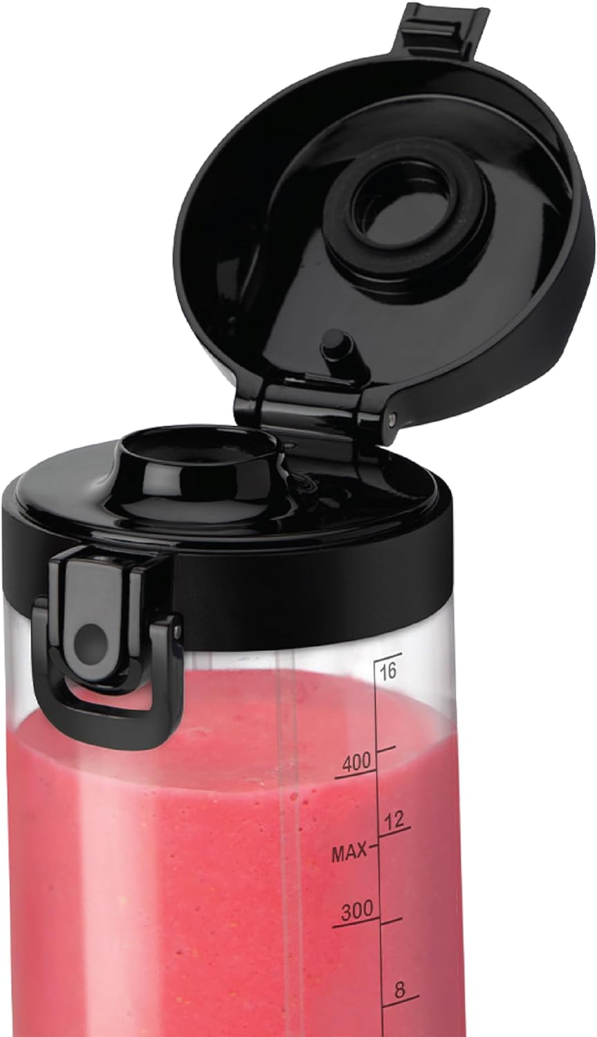 NutriBullet - Portable Cordless Blender with Handled Sip Lid | White | 475ml | 100W NutriBullet - Portable Cordless Blender with Handled Sip Lid | White | 475ml | 100W