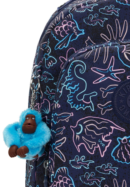 Kipling Class Room Backpack with Laptop Protection Disco Fish Large - detail view