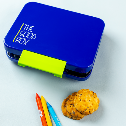 The Good Box | Bento Lunchbox |  4 Compartments + 2 removable | Sports & Space