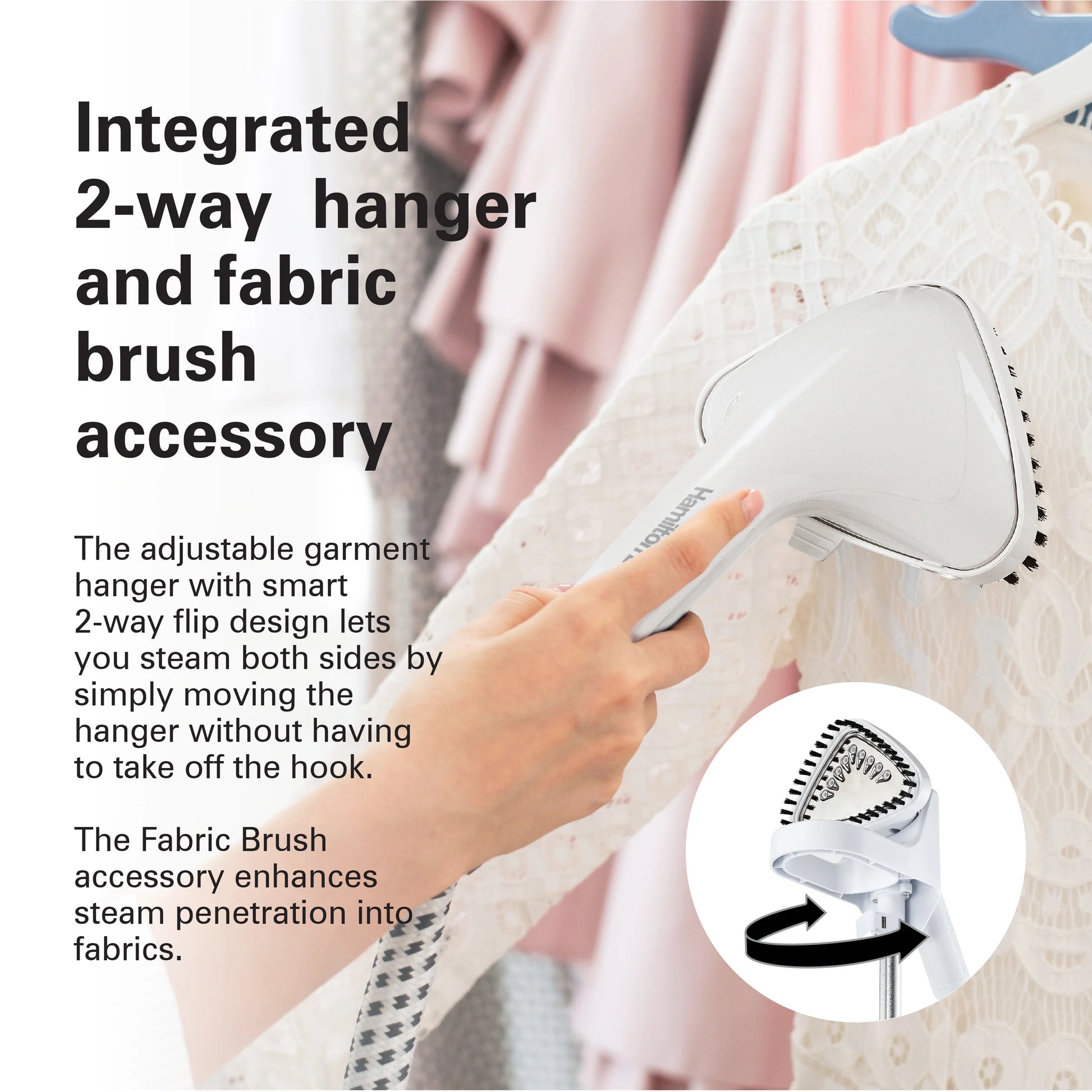 Hamilton Beach - Garment Steamer 1700W Hamilton Beach - Garment Steamer 1700W