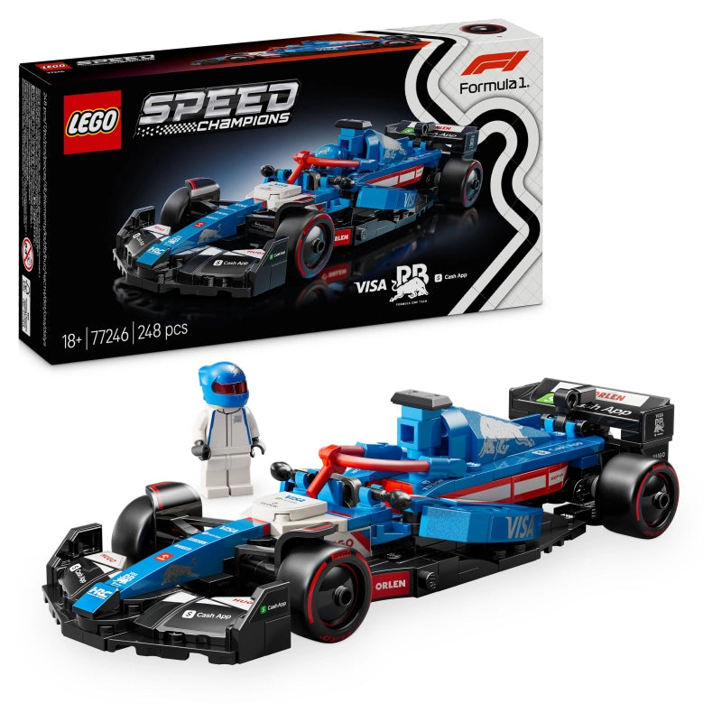 Lego - Visa Cash App RB VCARB 01 F1 Race Car 248 Pcs 18Y+ — BambiniJO Jordan