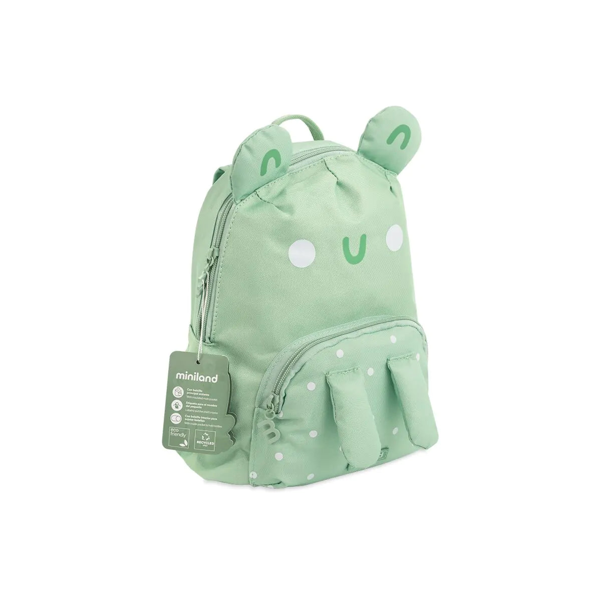 Miniland - Eco Thermal Backpack | Frog