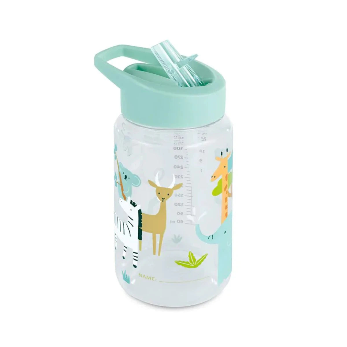 Miniland - Straw Bottle | 450ml | Jungle