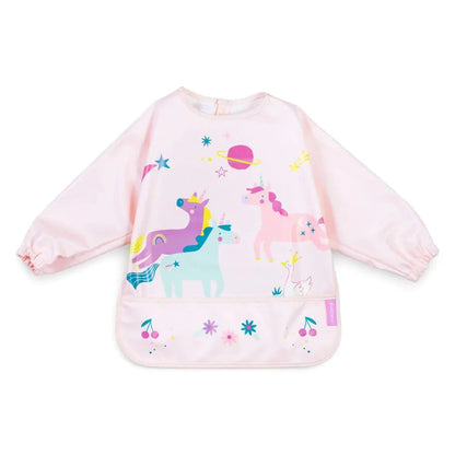 Miniland - Long Sleeved Bib | Unicorn