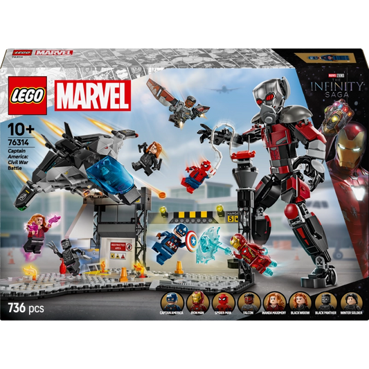 Lego - Captain America: Civil War Action Battle 736 Pcs 10Y+ — BambiniJO Jordan