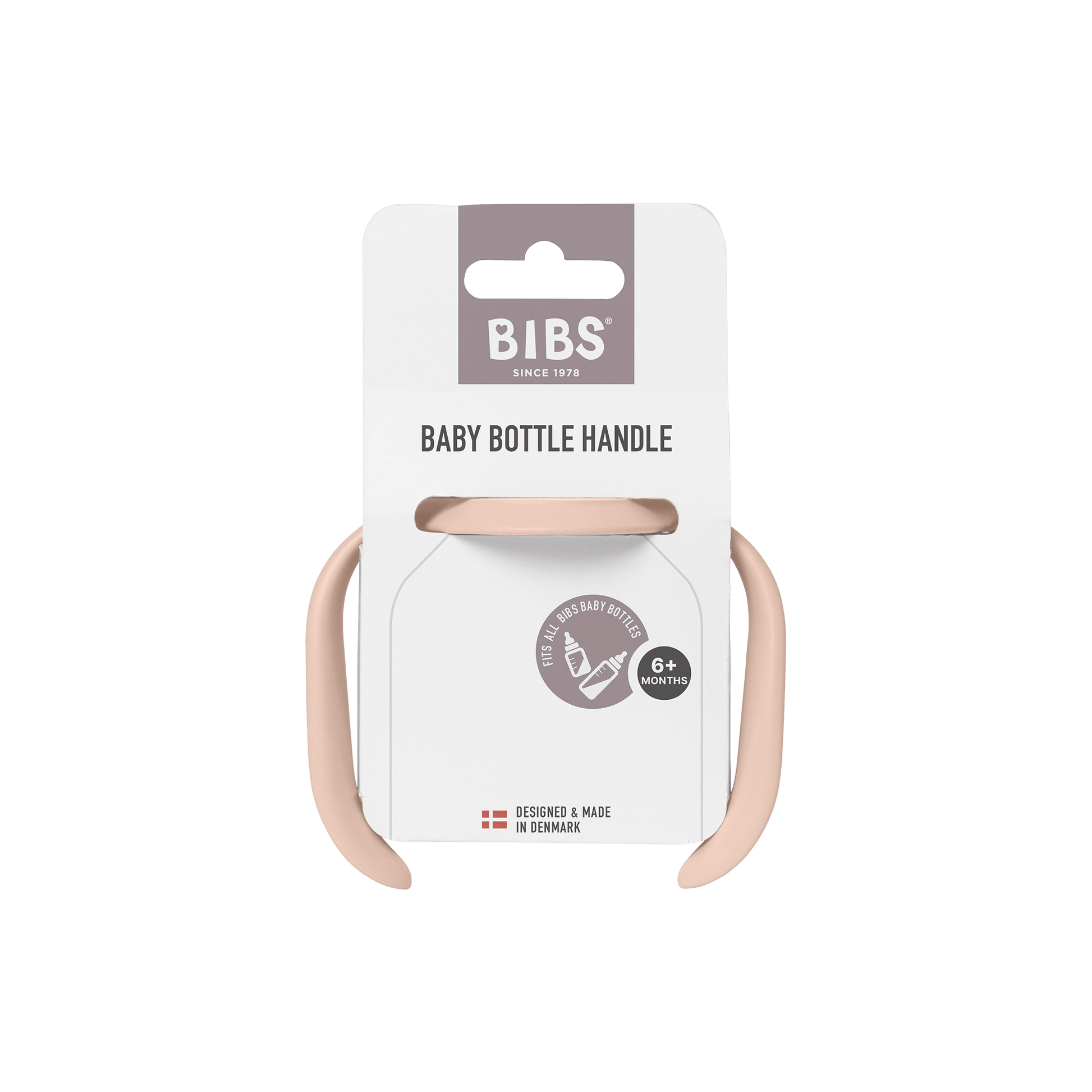 BIBS - Baby Bottle Handle | Blush BIBS - Baby Bottle Handle | Blush