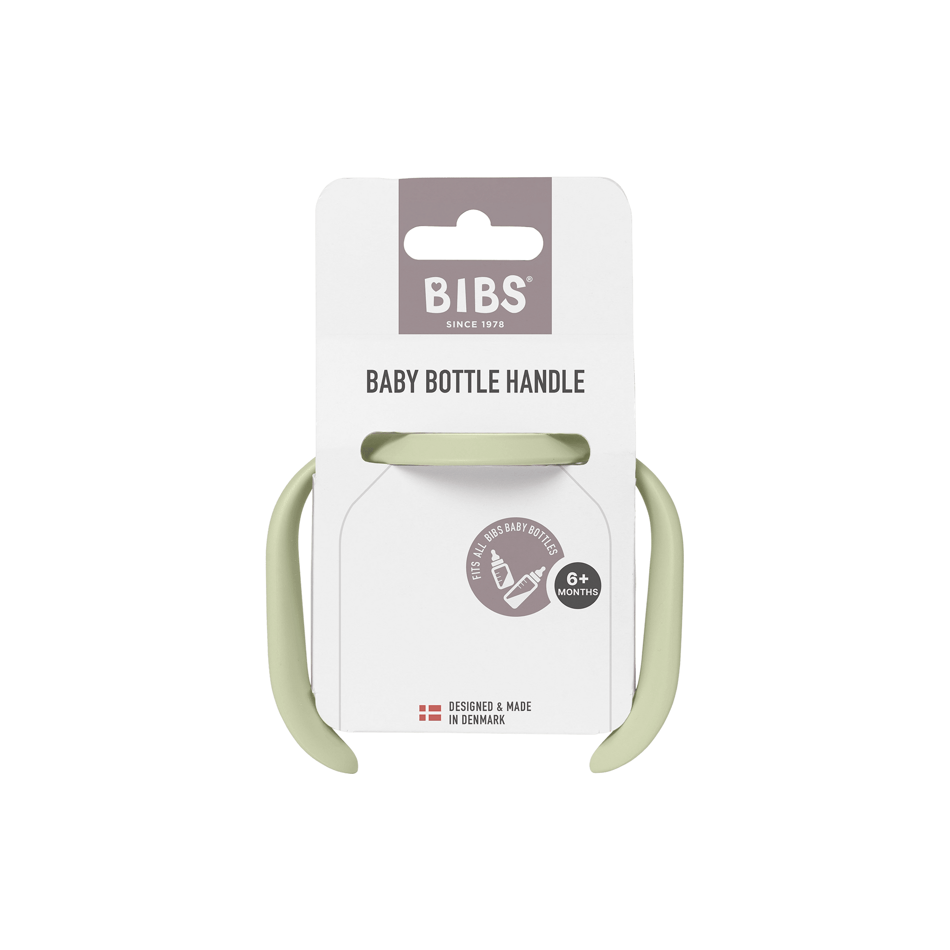 BIBS - Baby Bottle Handle | Sage BIBS - Baby Bottle Handle | Sage