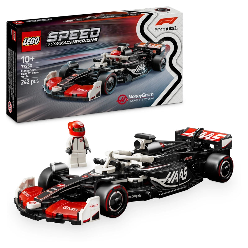 Lego - MoneyGram Haas F1 Team VF-24 Race Car 242 Pcs 10Y+ — BambiniJO Jordan