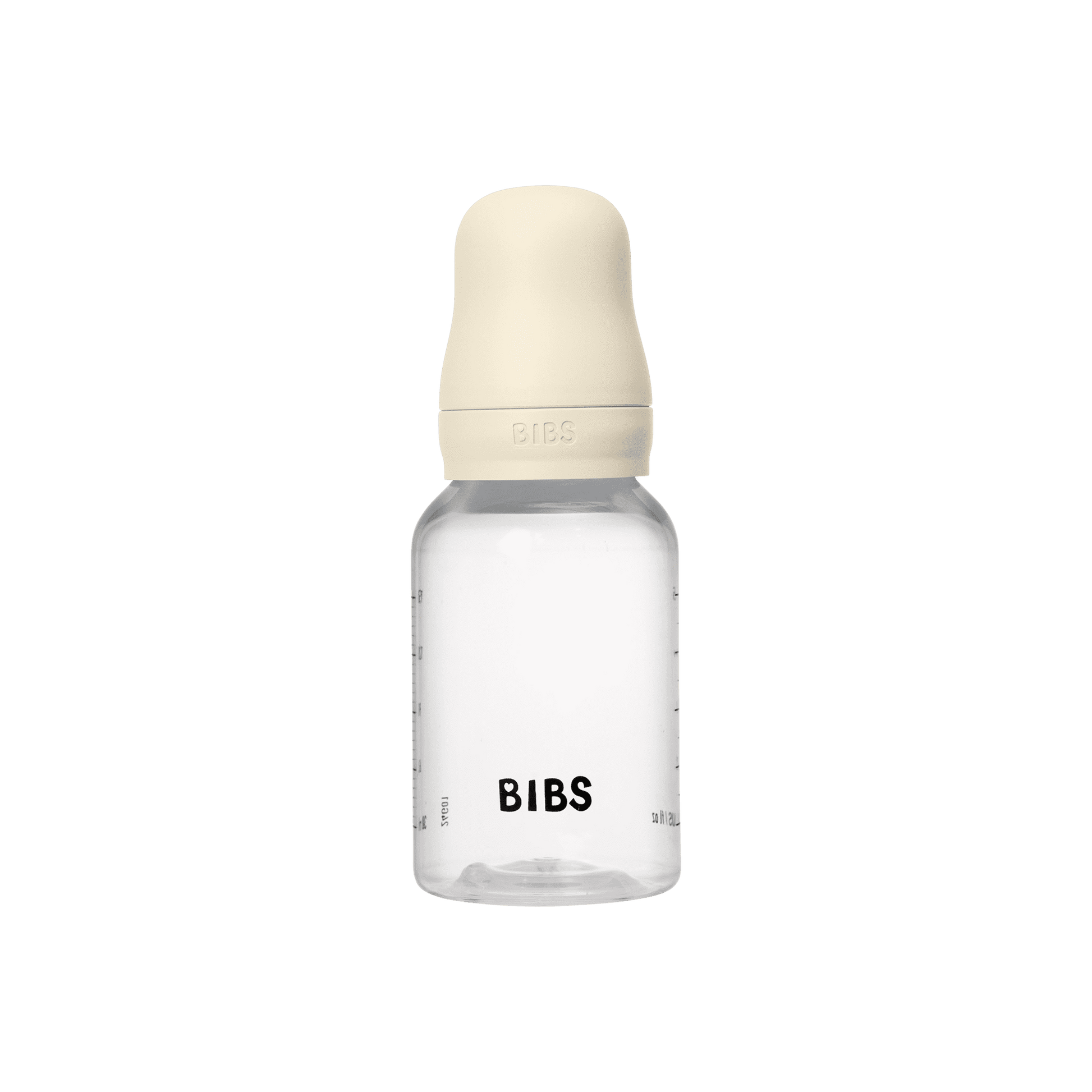 BIBS - زجاجة رضاعة للأطفال من البولي بروبيلين مضادة للمغص | 150 مل | تدفق بطيء | عاجي BIBS - زجاجة رضاعة للأطفال من البولي بروبيلين مضادة للمغص | 150 مل | تدفق بطيء | عاجي