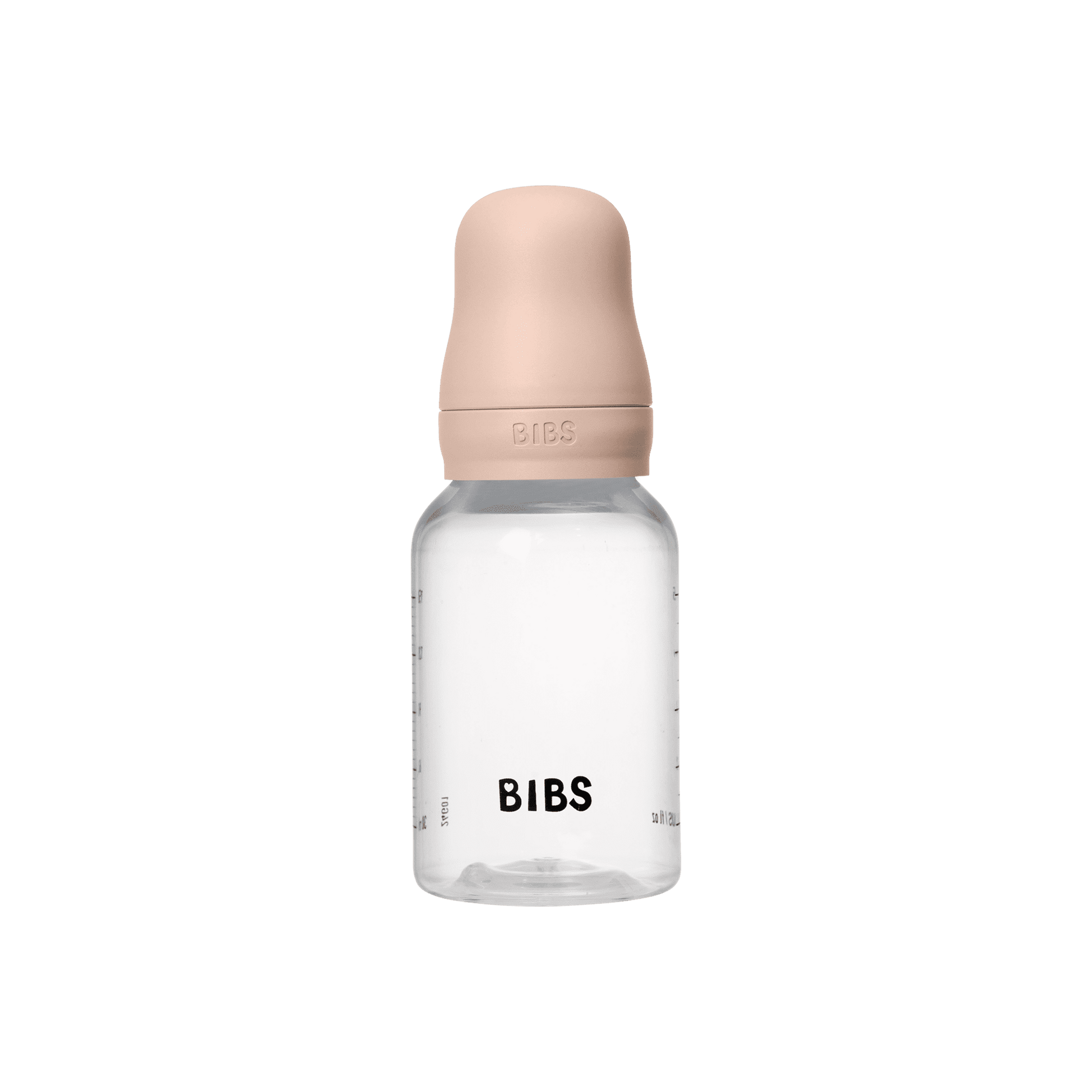 BIBS - زجاجة رضاعة للأطفال من البولي بروبيلين مضادة للمغص | 150 مل | تدفق بطيء | لون وردي فاتح BIBS - زجاجة رضاعة للأطفال من البولي بروبيلين مضادة للمغص | 150 مل | تدفق بطيء | لون وردي فاتح