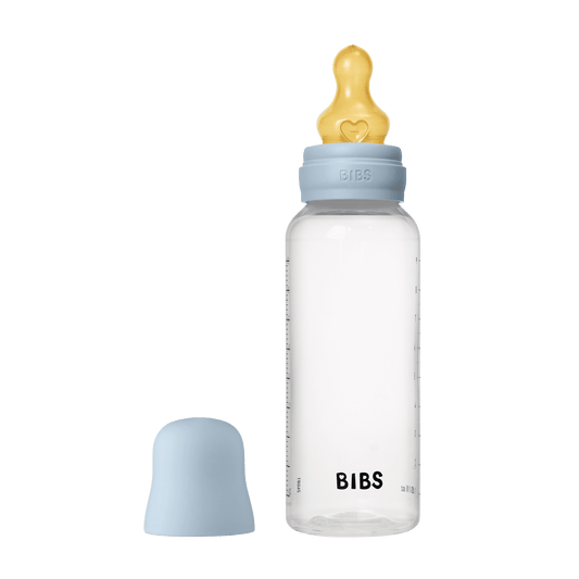 BIBS - Baby PP Anti-Colic Bottle | 270ml | Medium Flow | Baby Blue