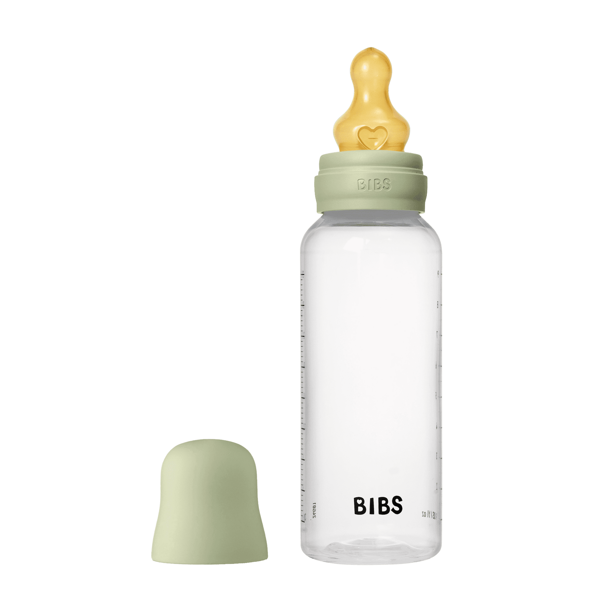 BIBS - زجاجة رضاعة للأطفال من البولي بروبيلين مضادة للمغص | 270 مل | تدفق متوسط | لون أخضر فاتح BIBS - زجاجة رضاعة للأطفال من البولي بروبيلين مضادة للمغص | 270 مل | تدفق متوسط | لون أخضر فاتح
