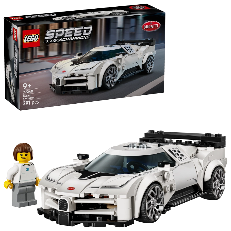 Lego - Bugatti Centodieci Hyper Sports Car 291 Pcs 9Y+ — BambiniJO Jordan