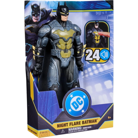 Batman - DC Comics, Batman Night Flare 12-Inch Light Up Action Figure 4Y+ — BambiniJO Jordan