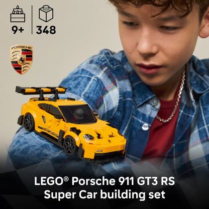 Lego - Porsche 911 GT3 RS Super Car 348 Pcs 9Y+ — BambiniJO Jordan