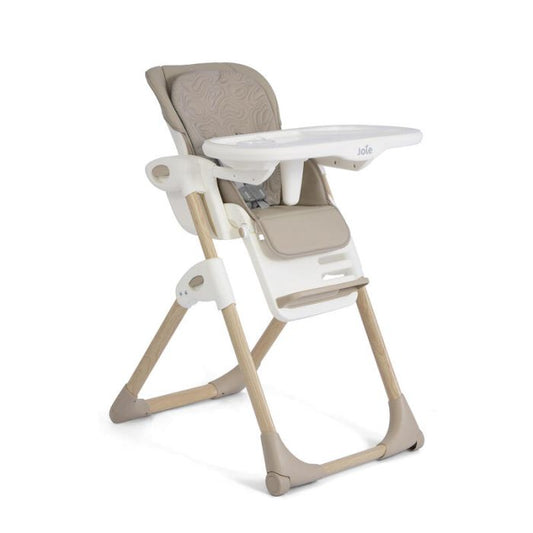 Joie Mimzy Recline High Chair Strata Dune Wood — BambiniJO Jordan