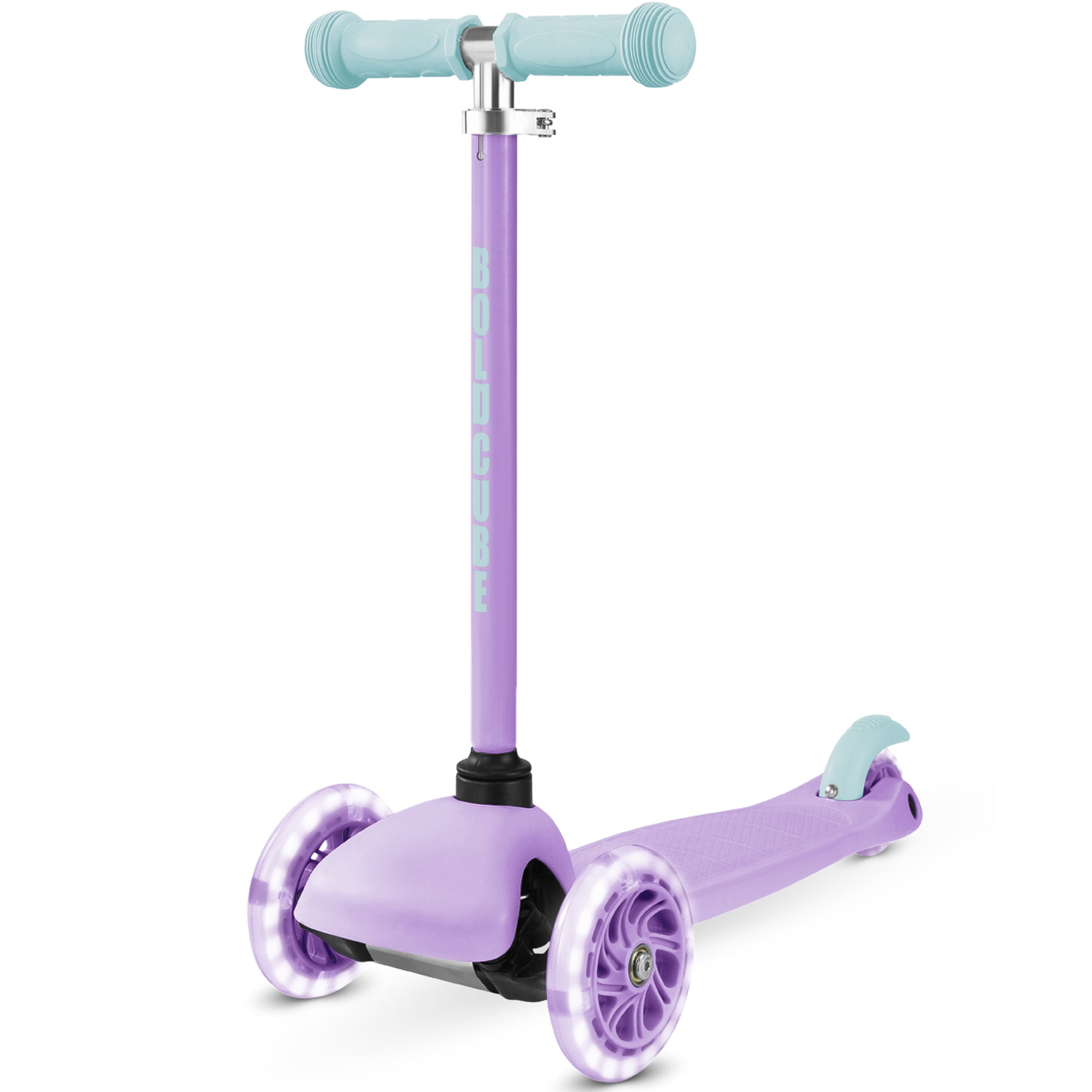 Bold Cube - Teeny Fold Three Wheel Scooter | Lilac | 3-6 Years Bold Cube - Teeny Fold Three Wheel Scooter | Lilac | 3-6 Years