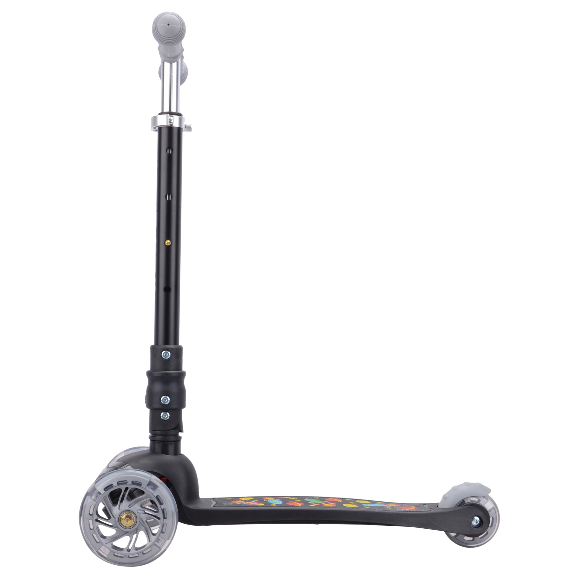 Bold Cube - Teeny Fold Three Wheel Scooter | Rocket Black | 3-8 Years Bold Cube - Teeny Fold Three Wheel Scooter | Rocket Black | 3-8 Years